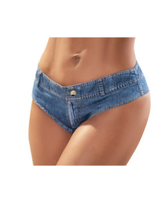 Micro short imitation jean 